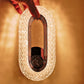 Luxury oval wall light