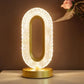 Oval table lamp