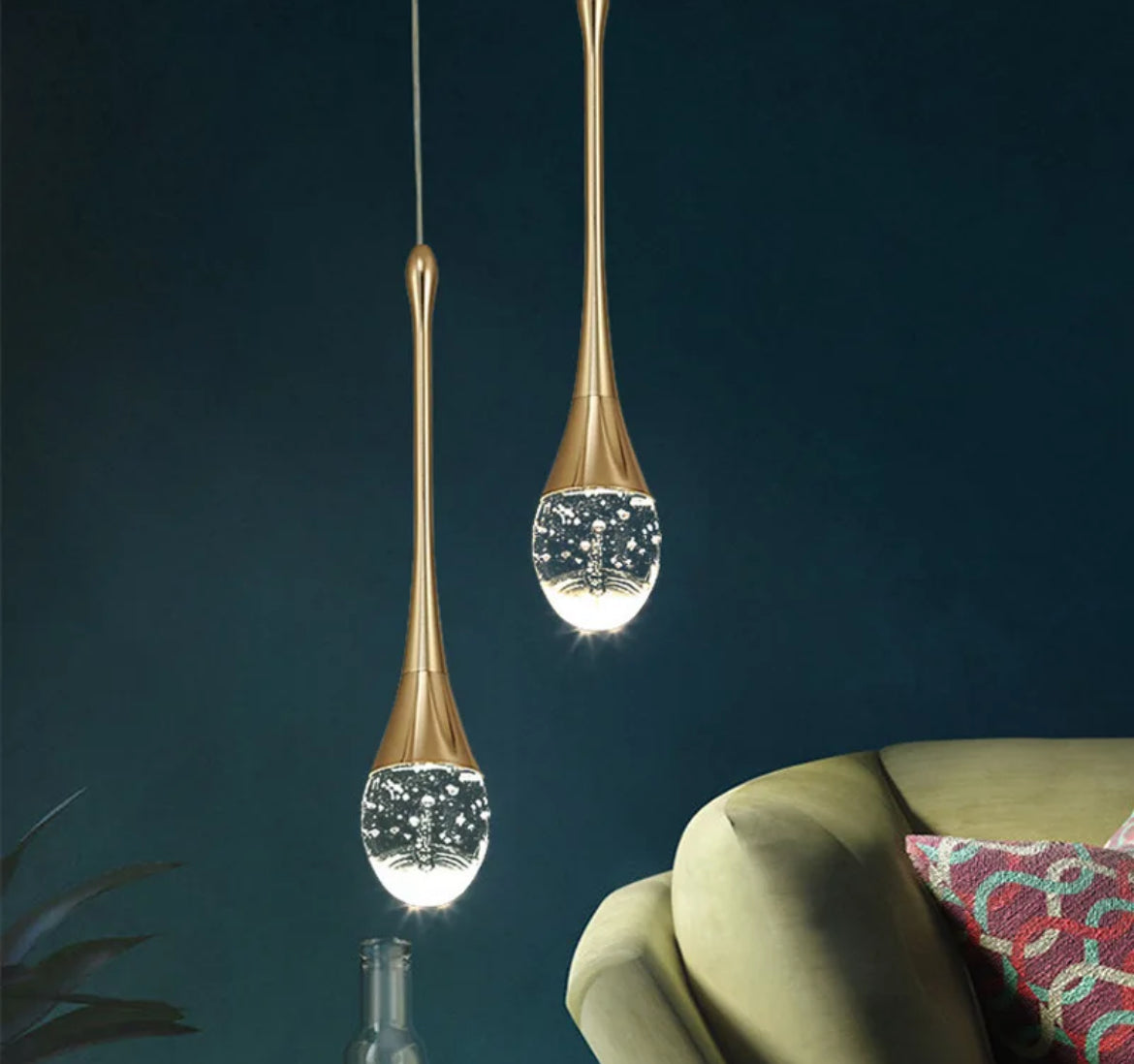 Bubble pendent light