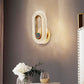 Luxury oval wall light