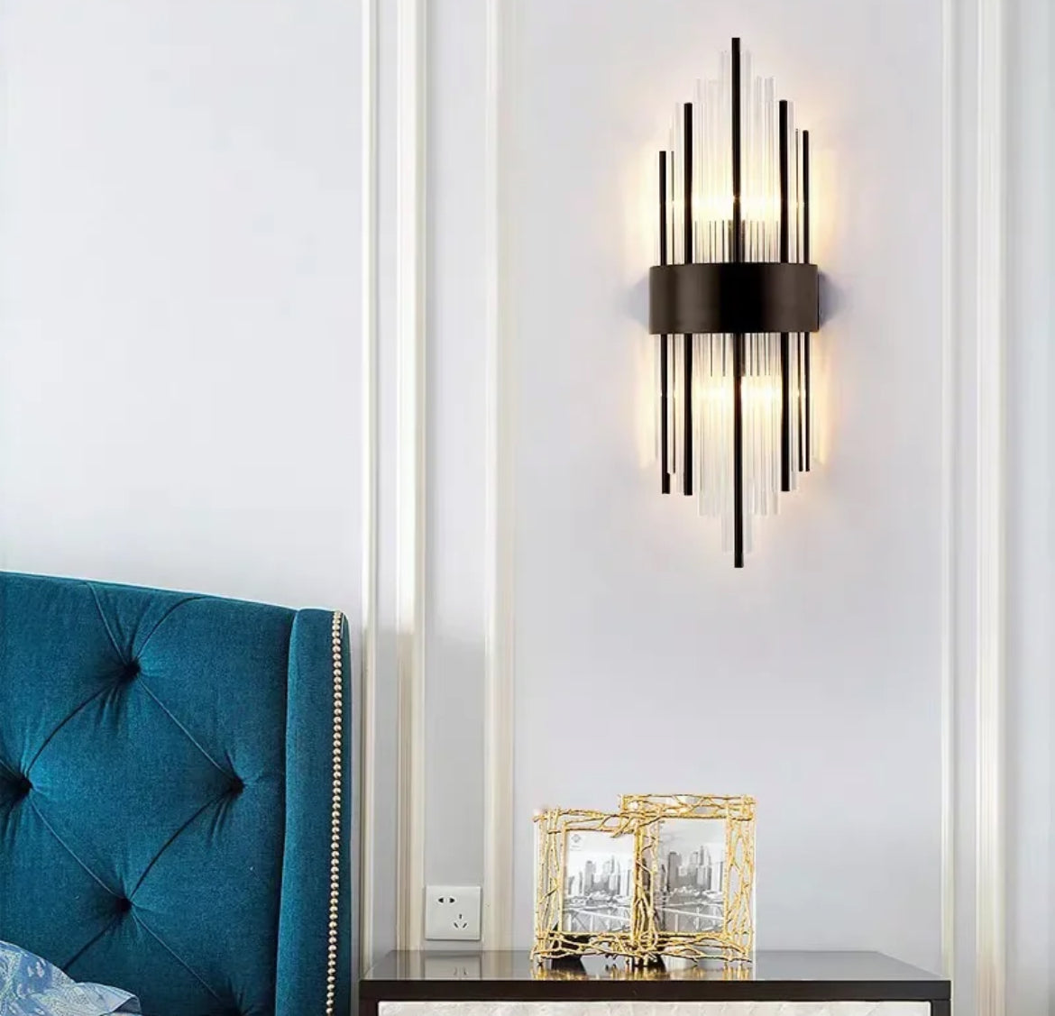 Stainless steel wall light