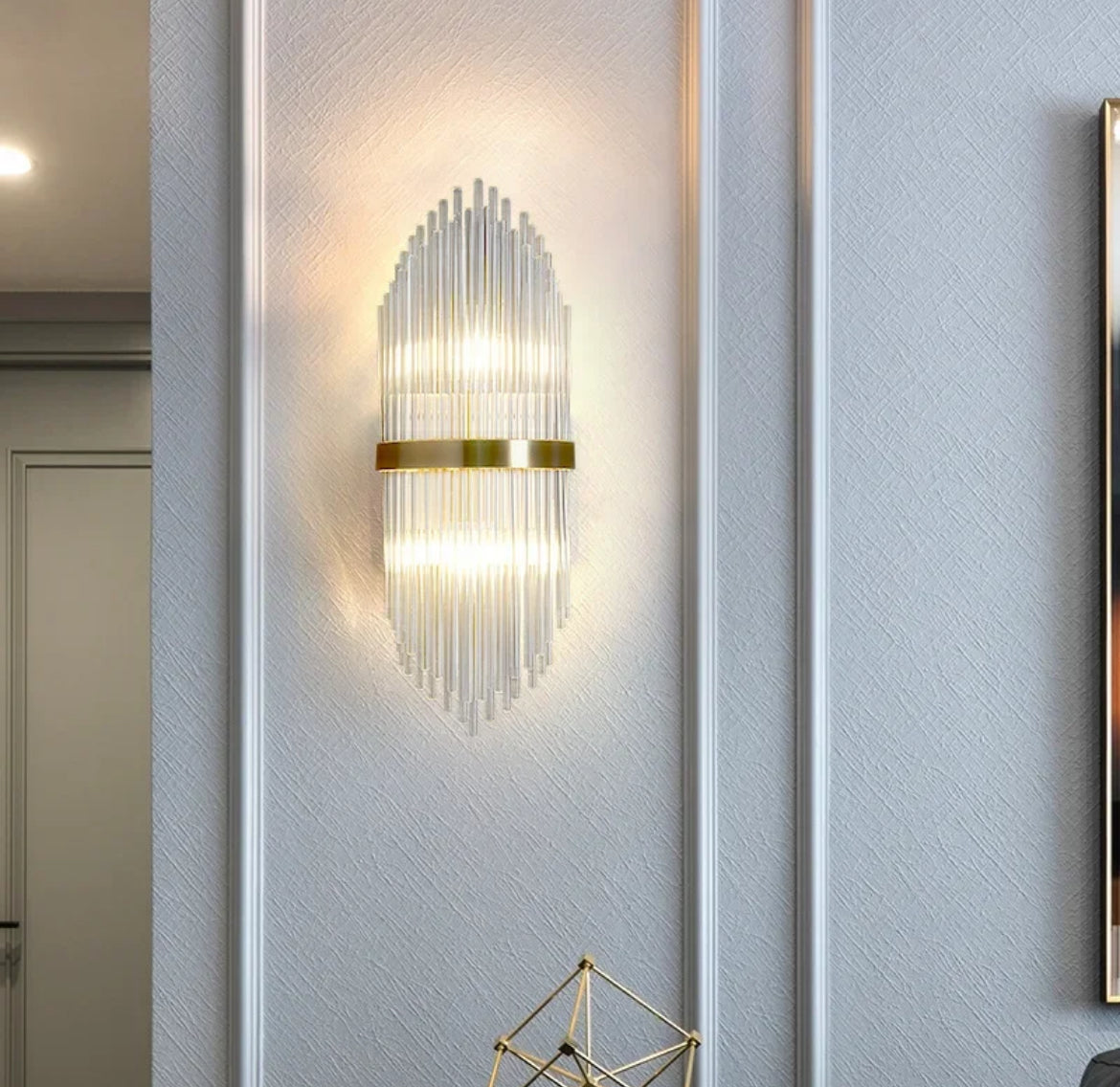 Stainless steel wall light