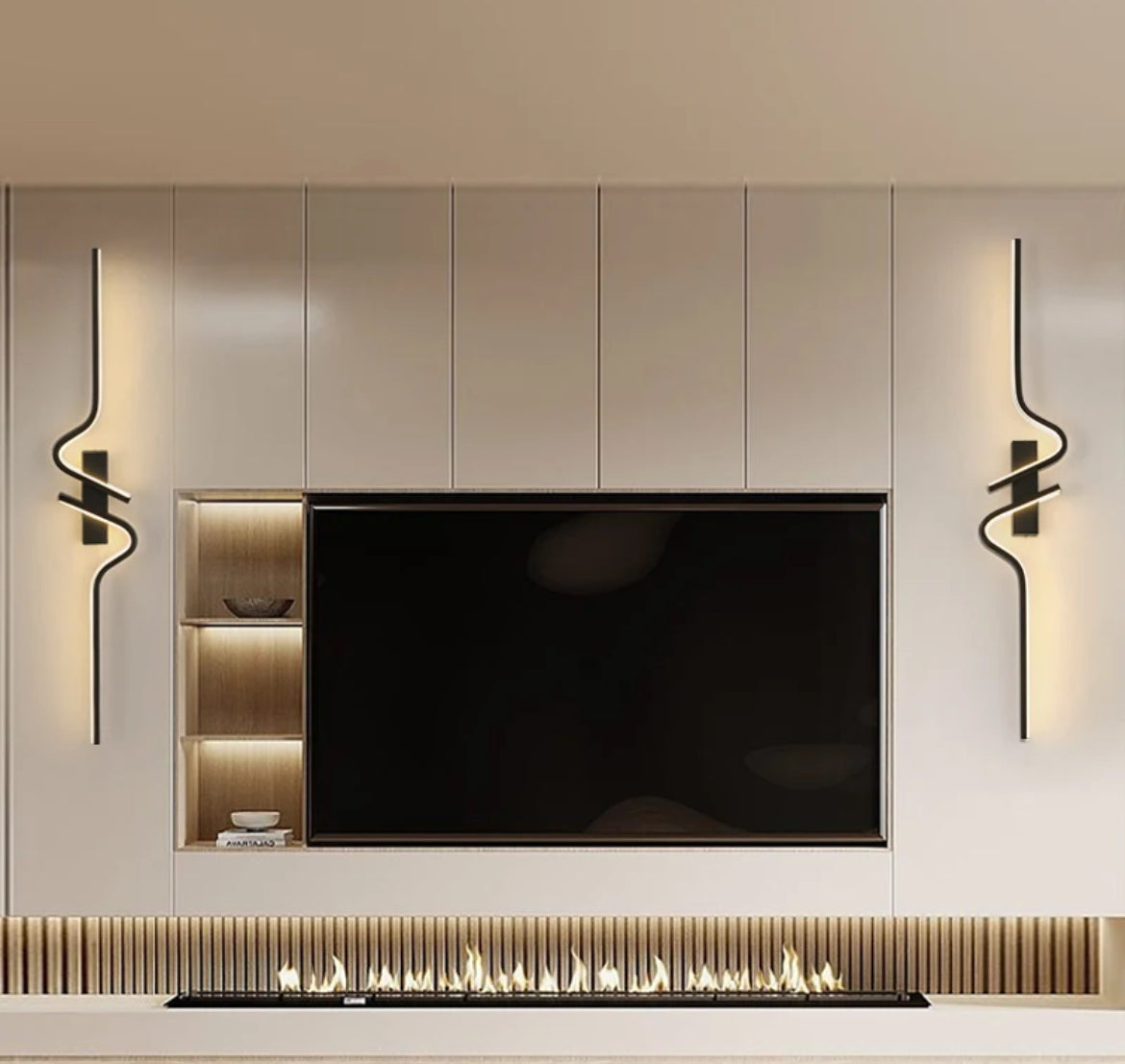 Modern LED wall light