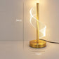 Spiral table lamp