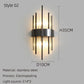 Stainless steel wall light