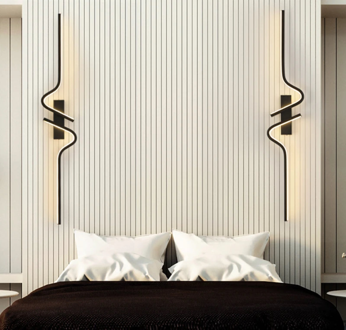 Modern LED wall light