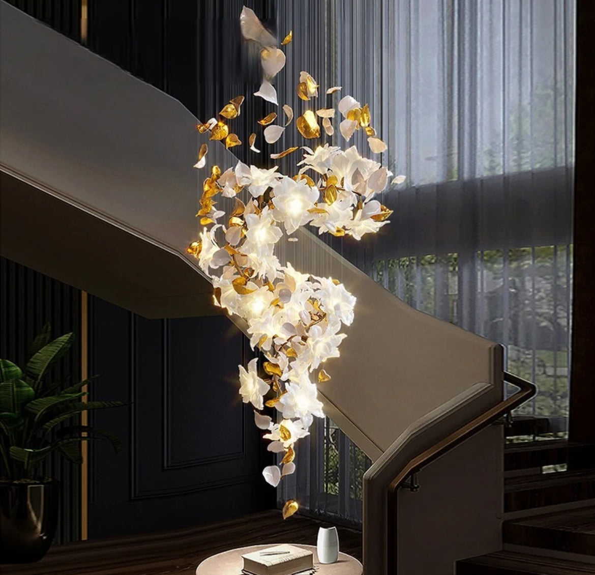 Luxury crystal chandelier